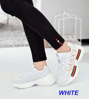 SEPATU WANITA IMPORT TERBARU SEPATU SNEAKERS CEWEK FASHION MURAH DV4587GC# SEMI PREMIUM