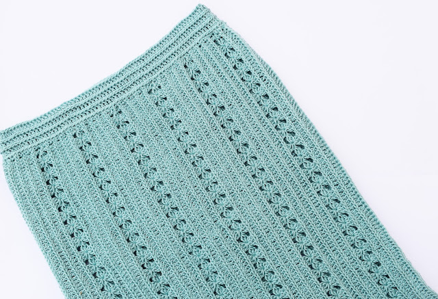 3 Crochet Imagen Falda para hace este increible conjunto con blusa a crochet y ganchillo Majovel Crochet ganchillo facil sencillo bareta paso a paso