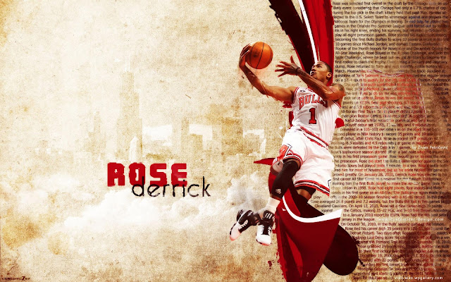 derrick rose usa wallpaper. red rose wallpaper 2011.