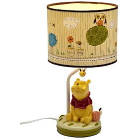 Winnie the Pooh Lamp for kids photo