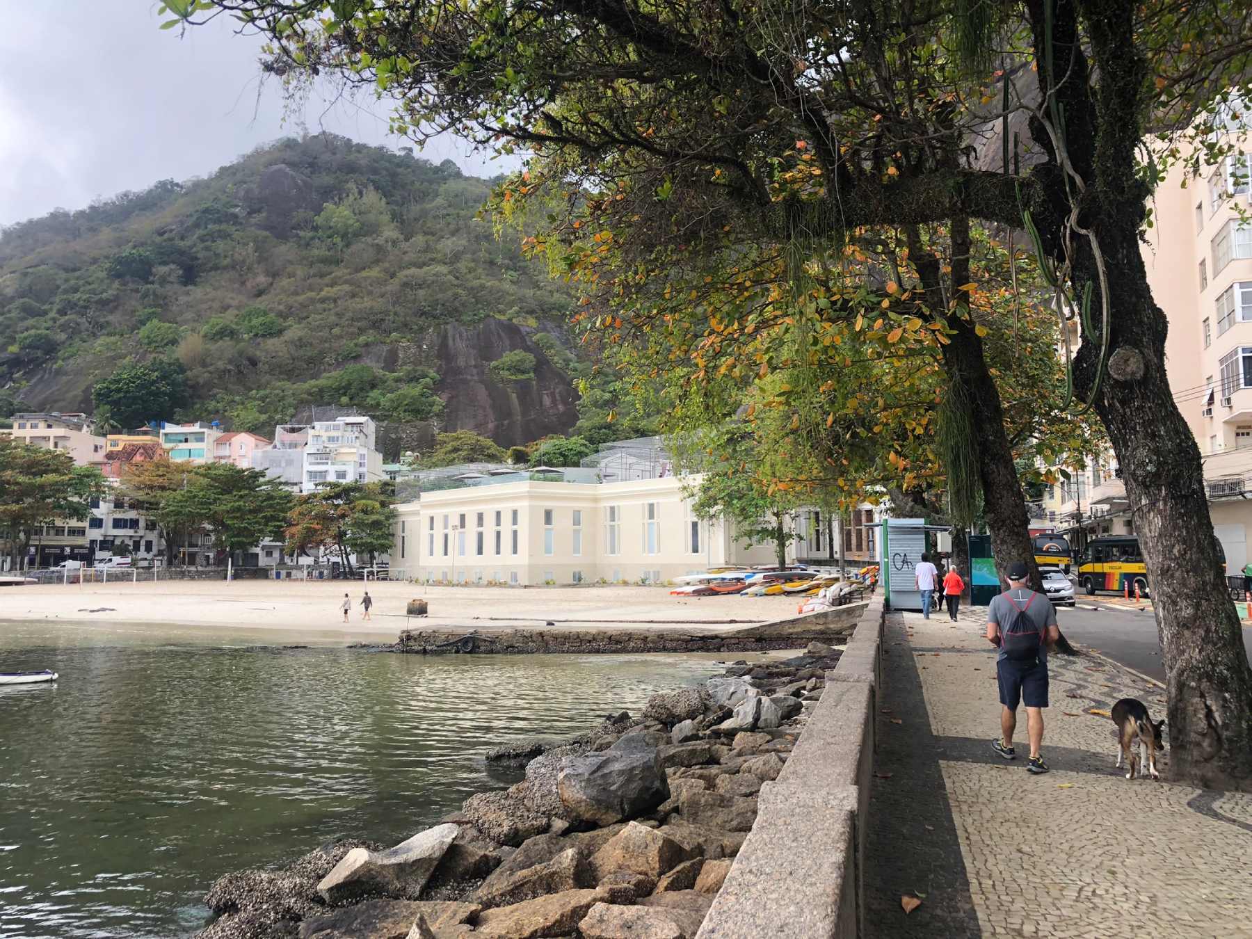 Mureta da Urca e o antigo cassino