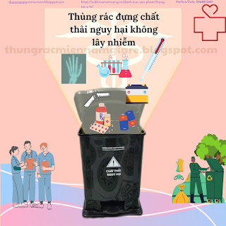 Thùng rác đựng chất thải nguy hại