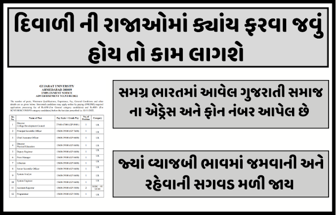 Gujarati Samaj List Name and Phone number PDF 2022 