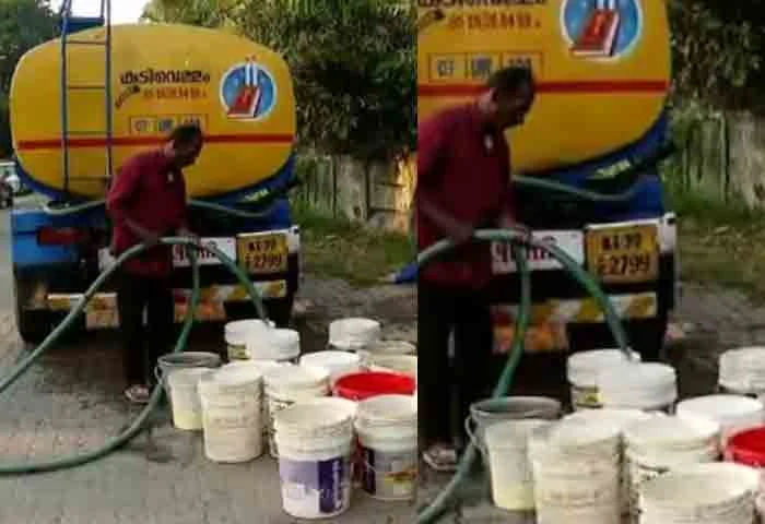 Kochi, News, Kerala, Drinking water, Water authority, Kochi: More small tankers will be launched to solve the drinking water crisis.