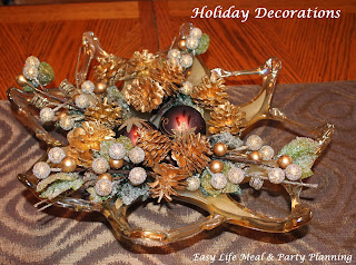 Decorating for the Holidays - Easy Life Meal & Party Planning - Easy Christmas Arrangements 