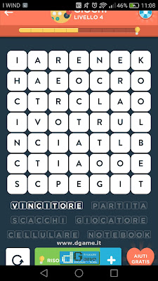 WordBrain 2 soluzioni: Categoria Giochi (7X7) Livello 4