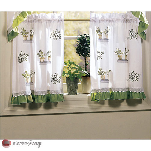 Elegant Kitchen Curtains 11