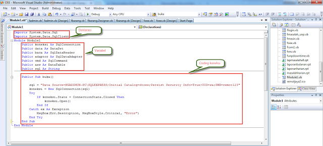 koneksi vb. net ke database sql server 