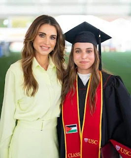 Princess Salma graduates from College