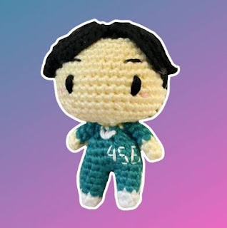 PATRON GRATIS JUGADOR | EL JUEGO DEL CALAMAR AMIGURUMI 51423