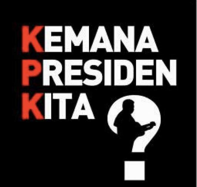 Gambar Poster Kemana Presiden Kita KPK