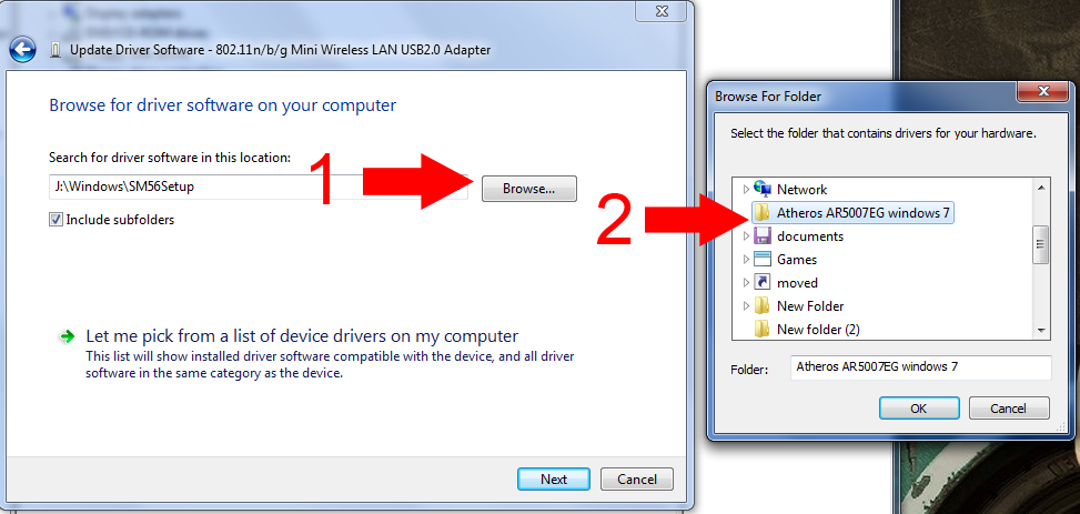 Atheros AR5007EG Wireless Network Adapter Windows 7 Driver ...
