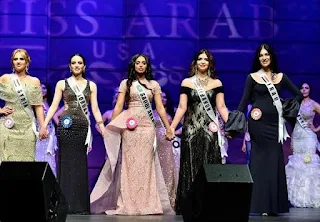  توجت العراقية آية الأغا بلقب ملكة جمال العرب في أمريكا.