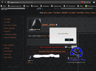 [Warning] RapperVN.net - Cross Site Scripting | Juno_okyo's Blog