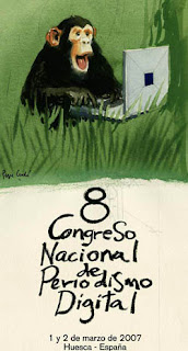 Cartel del VIII Congreso Nacional de Periodismo Digital