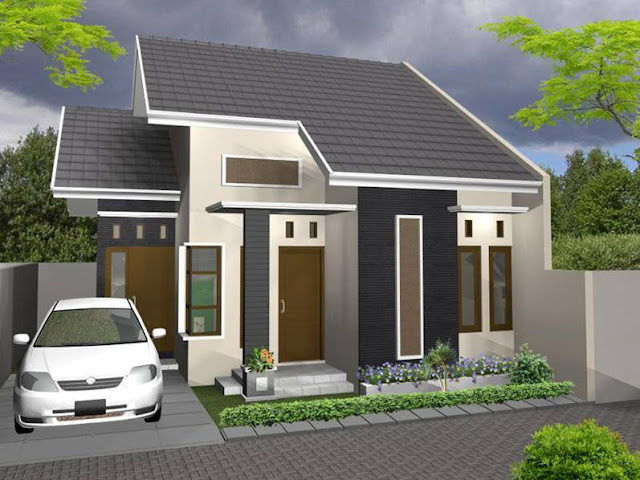 20 Contoh Desain Fasad Rumah Minimalis Modern