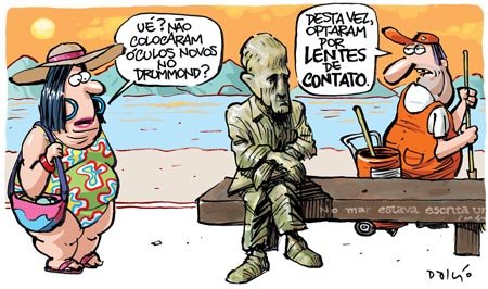 charge estatua de Drummond