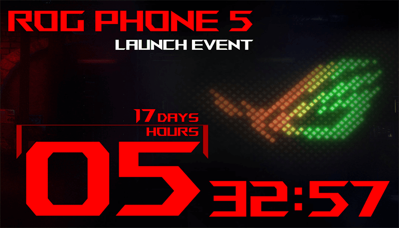 ASUS ROG Phone 5 launch date revealed, will go official on March 10