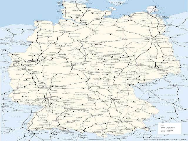 Rail Map Of Europe Thomas Cook