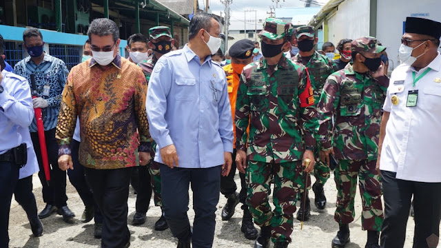 Eko Jokowiyono Hadiri Hadiri Kunjungan Kerja Mentri Kelautan Dan Perikanan, Edhy Prabowo di Maluku