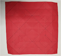 diagrama red rose origami
