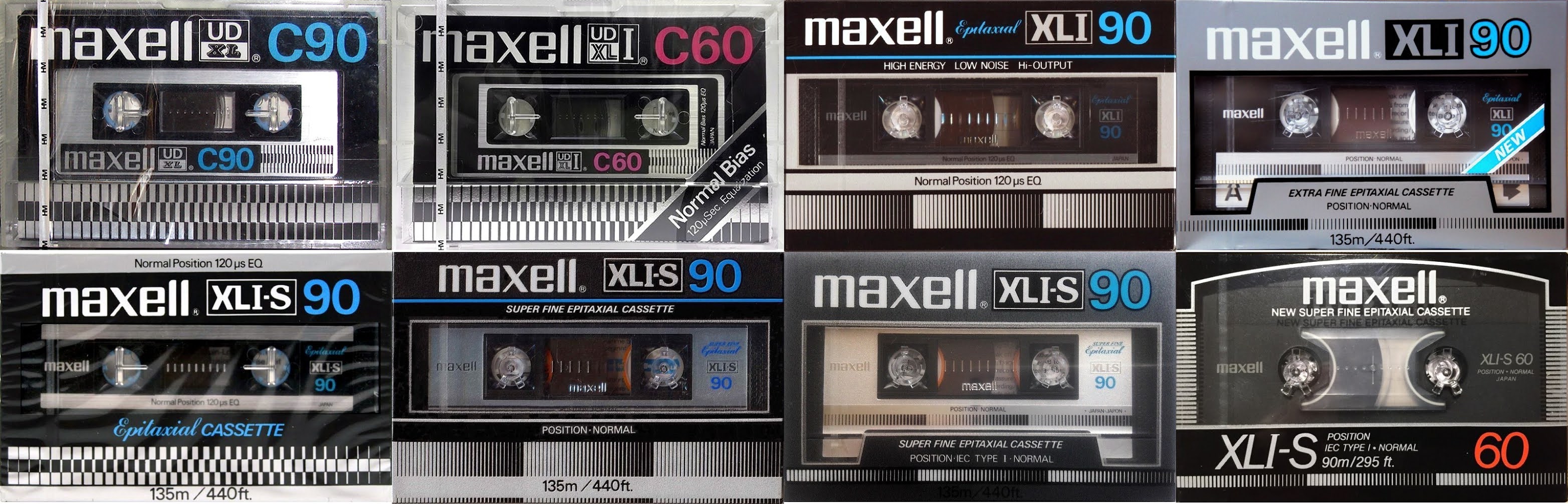 Audiochrome: Cassette tape measurements: Maxell UD-XL, UD-XLI, XLI