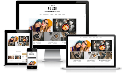 Pulse Responsive Blogger Template