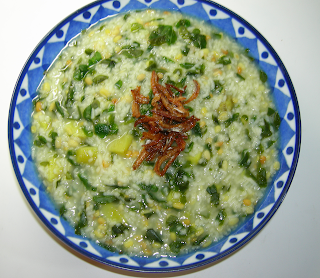 Moringa Leaves and Sweet Potato Porridge