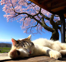 昼寝猫