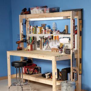 simple workbench plans