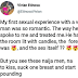 Lady praises white man's foreplay + shades Nigerian men for specializing in pounding 