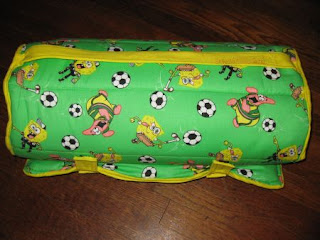 Spongebob nap mat roll