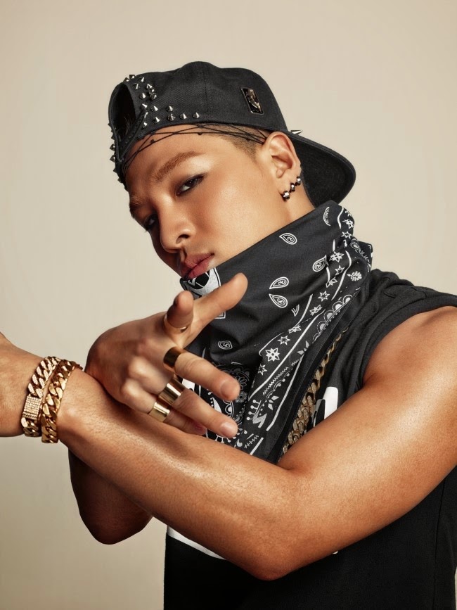 Taeyang is full of swag for Stylelogue's NBA style collection | Daily K