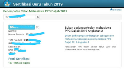 Info PPG Dalam Jabatan Tahun 2019 Angkatan 2