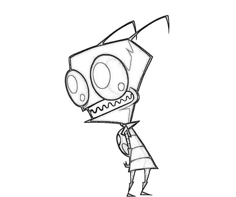 invader-zim-surprise-coloring-pages