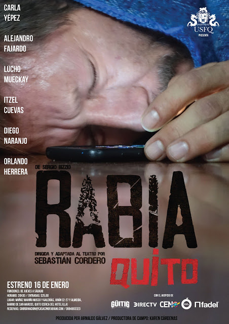 RABIA la obra teatral llega a Quito presentada por la USFQ 