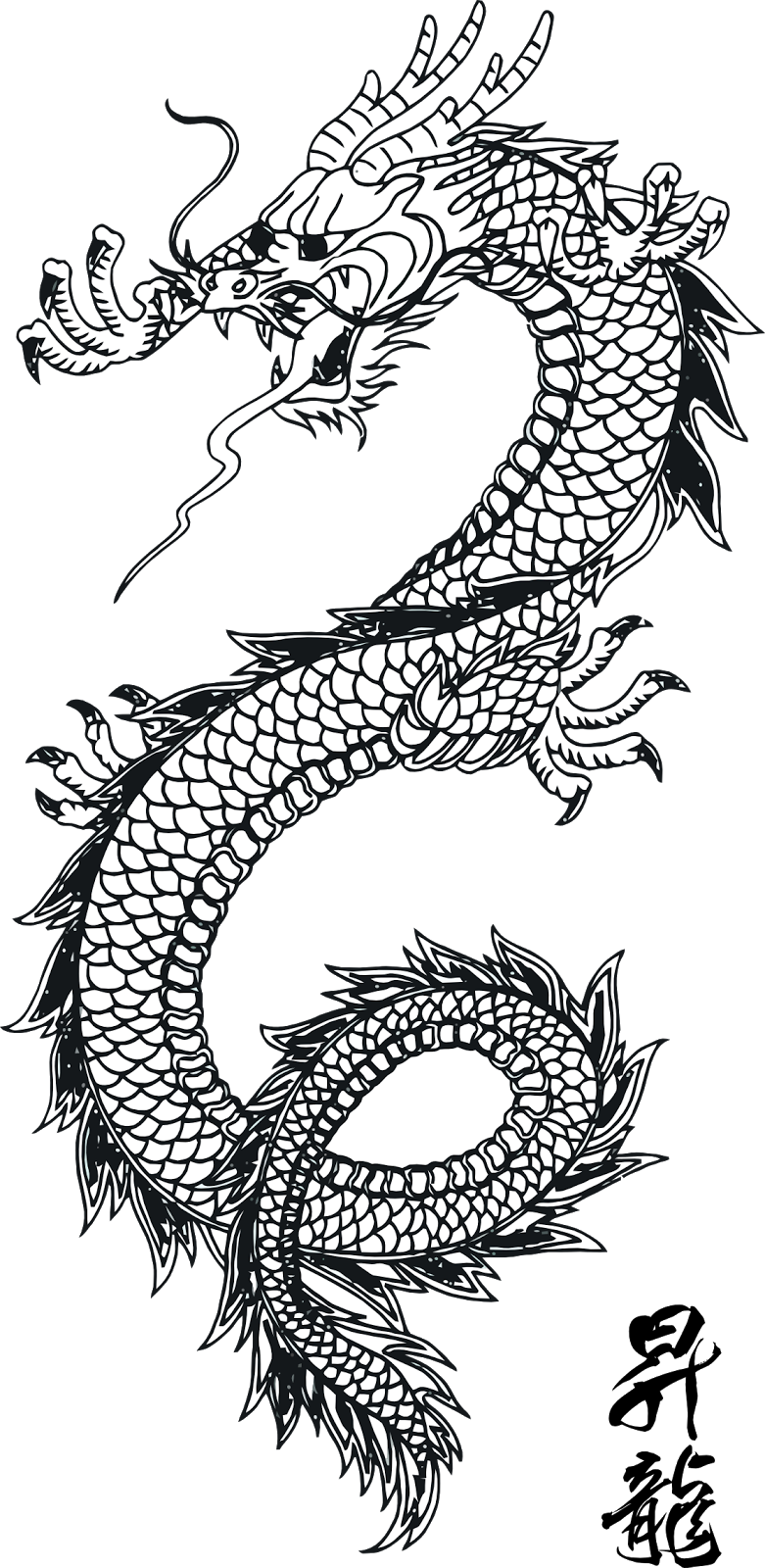 Download Coloring Pages: Dragon Coloring Pages Free and Printable