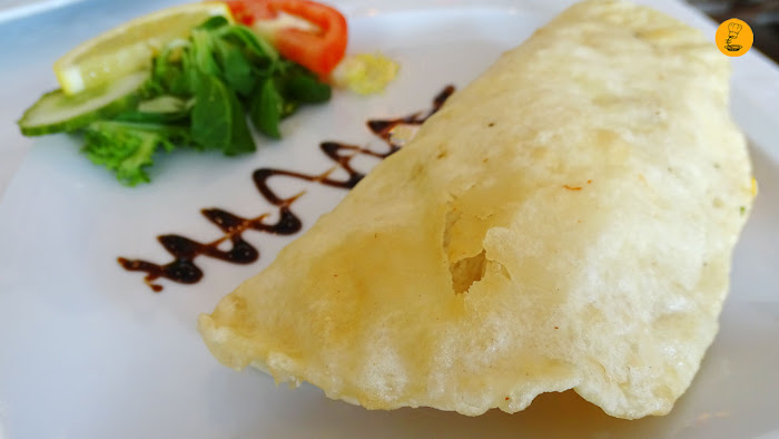 prawn puri en Shampan Indian Madrid