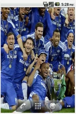 ภาพพื้นหลังรูป Chelsea FC บน Android มาใหม่