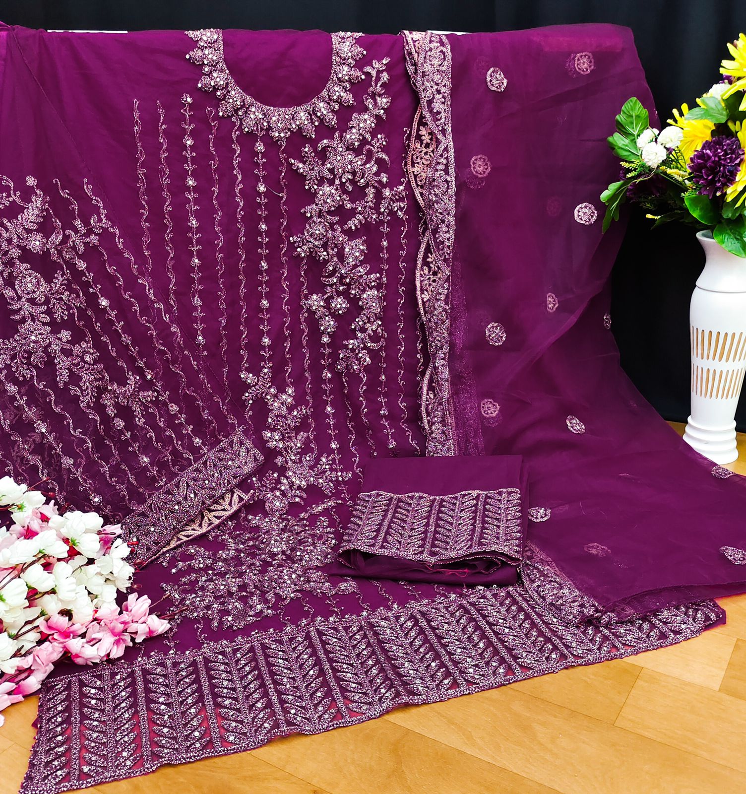 Swagat Swati 3306 Colors Kaleesha Fashion Semi Stitched Suits Manufacturer Wholesaler