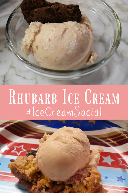 Rhubarb Ice Cream pin