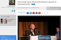 Larry Flynt pornography free speech Virginia Film Festival Charlottesville