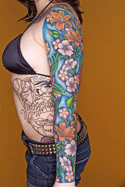 Tattoo Sleeve Designs For Girls