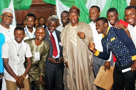 Photos from Jonathan's Visit to OAU for Yoruba Unity Summit