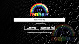 تطبيق رينبو renbow tv للاندرويد