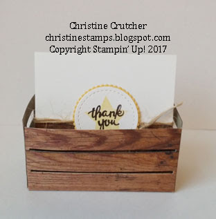 Stampin Up Wood Words