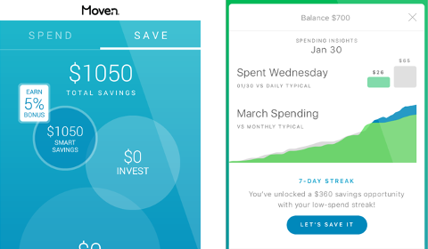 Moven Smart Savings Account