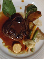 Photo of fillet steak, the main course