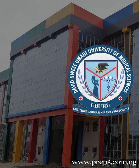 David Nweze Umahi University (DNUUMS) Admission List