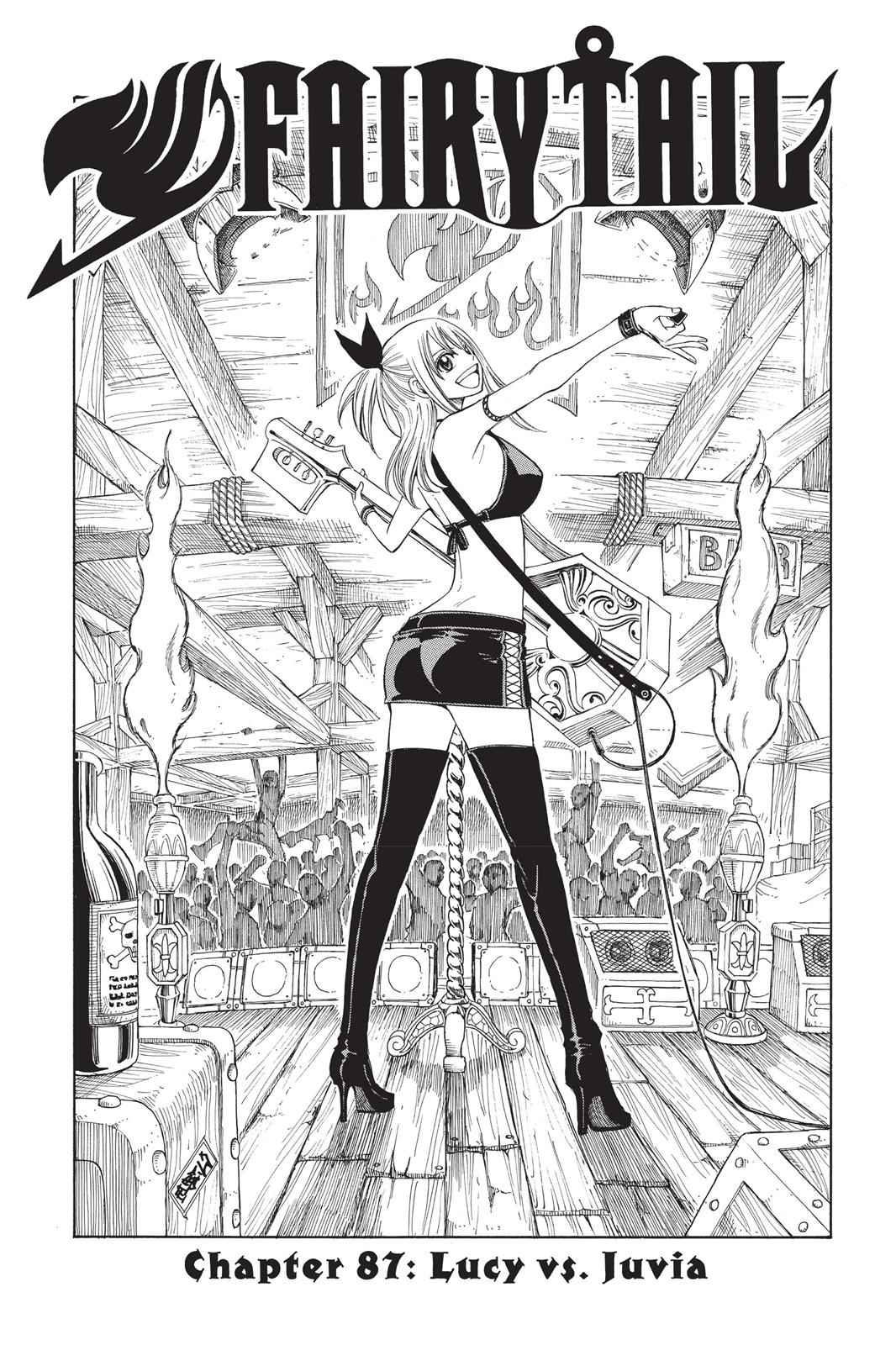 Lucy Heartfilia in Fairy Tail Manga Volume and Chapter Covers